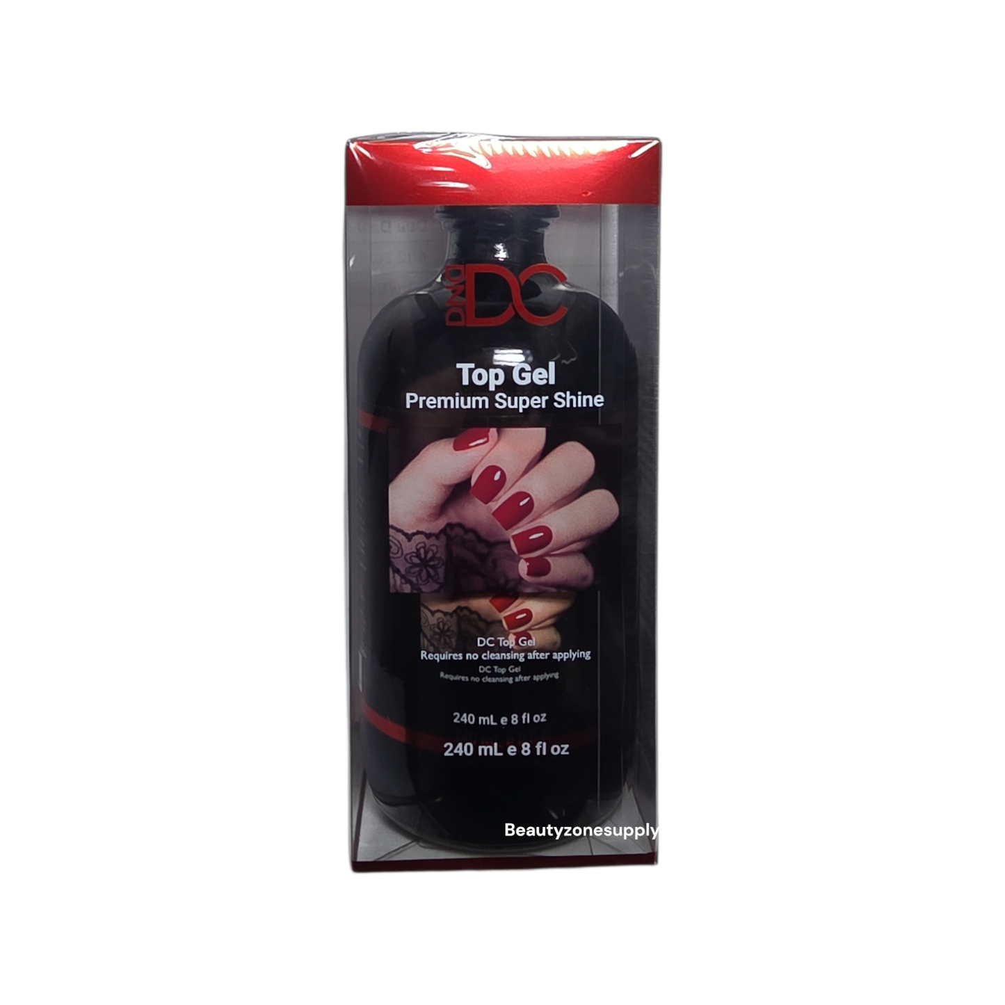 DC Top Gel Premium Super Shine Refill 8 oz - BeautyzoneNailSupply