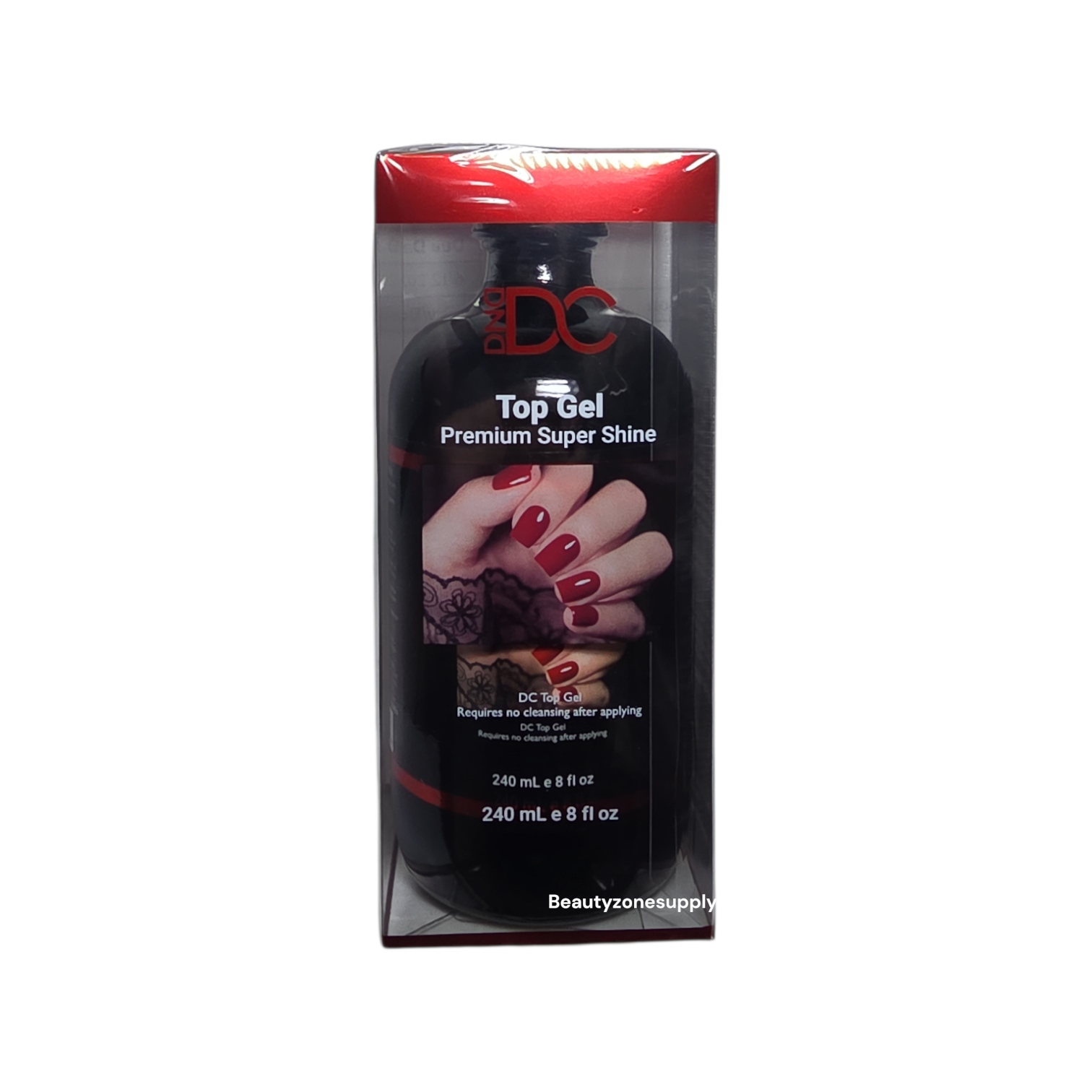 DC Top Gel Premium Super Shine Refill 8 oz - BeautyzoneNailSupply