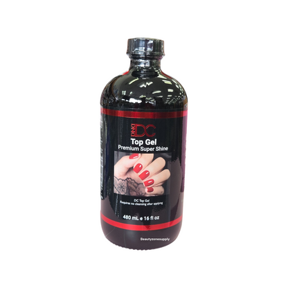 DC DND No Wipe Top Coat Gel #900 Refill 16 oz