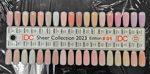 Dnd DC Duo Gel & Lacquer Set 36 Color Swatches 13 Free Ship !!