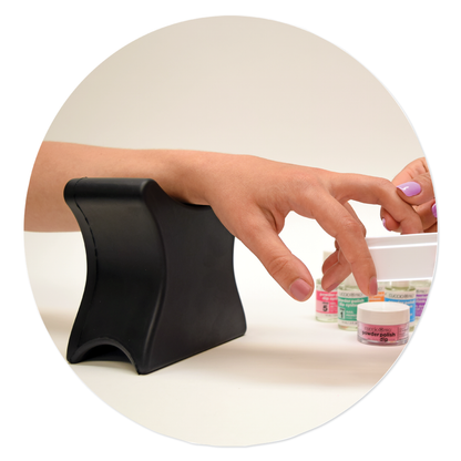 Hand Arm Rest Rubber Manicure DL-C465