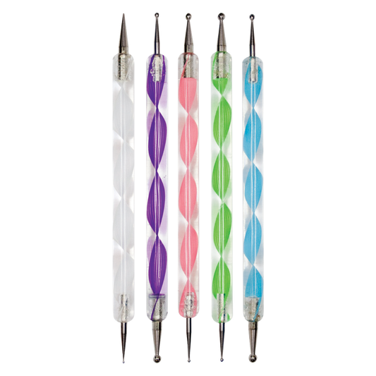 DL Pro Dotting & Marbling Nail Art Tool Set - 5 pc. #DL-C185