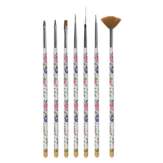 DL Pro Floral Nail Art Brush Tool Set #DL-C402