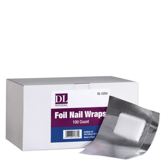 DL Pro Foil Nail Wraps absorbent sponge 100 box #DL-C253