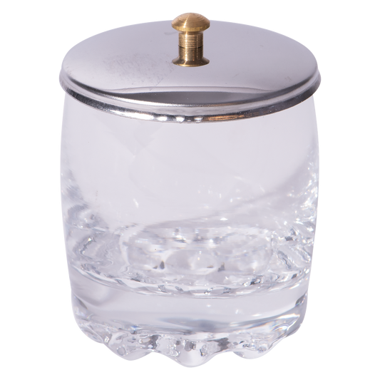 DL Pro Glass Jar with Stainless Steel Lid, 180 mL #DL-C288