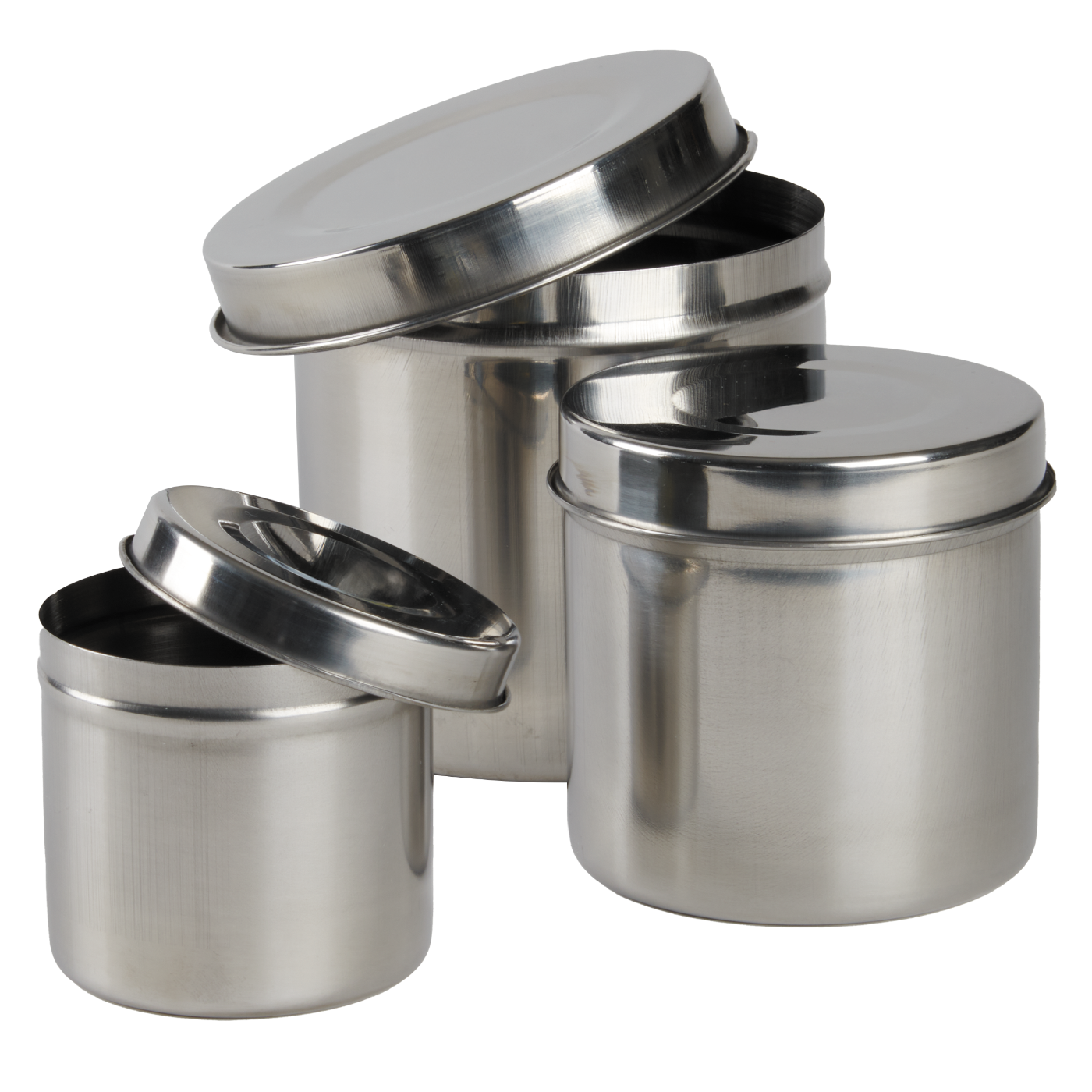 DL Pro Stainless Steel Nesting Jars - 3 pk. DL-C515