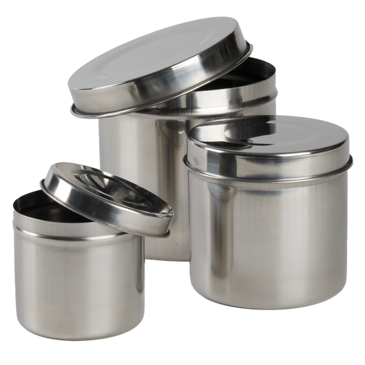 DL Pro Stainless Steel Nesting Jars - 3 pk. DL-C515