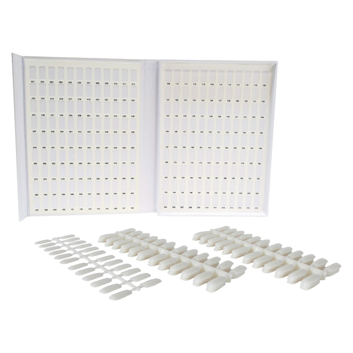 DL Nail Polish Color Chart Box Display 216pc #DL-C448