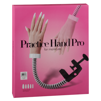 DL Pro Deluxe Flexible Practice Hand with 100 Nail Tips #DL-C581