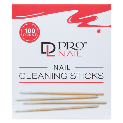 DL Pro Nail Cleaning Sticks - 100 pk. #DL-C631