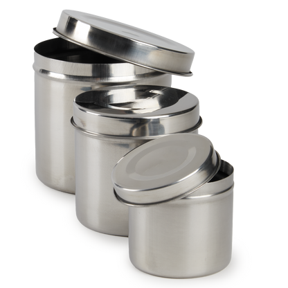DL Pro Stainless Steel Nesting Jars - 3 pk. DL-C515