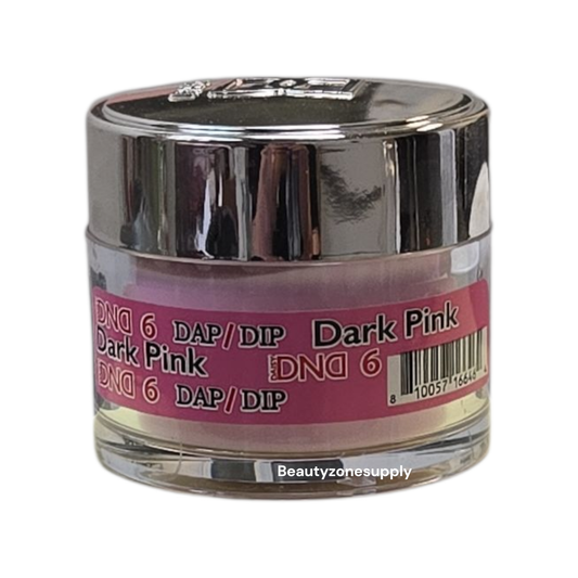 DND Dap Dip Powder & Acrylic powder 2 oz Dark Pink 6