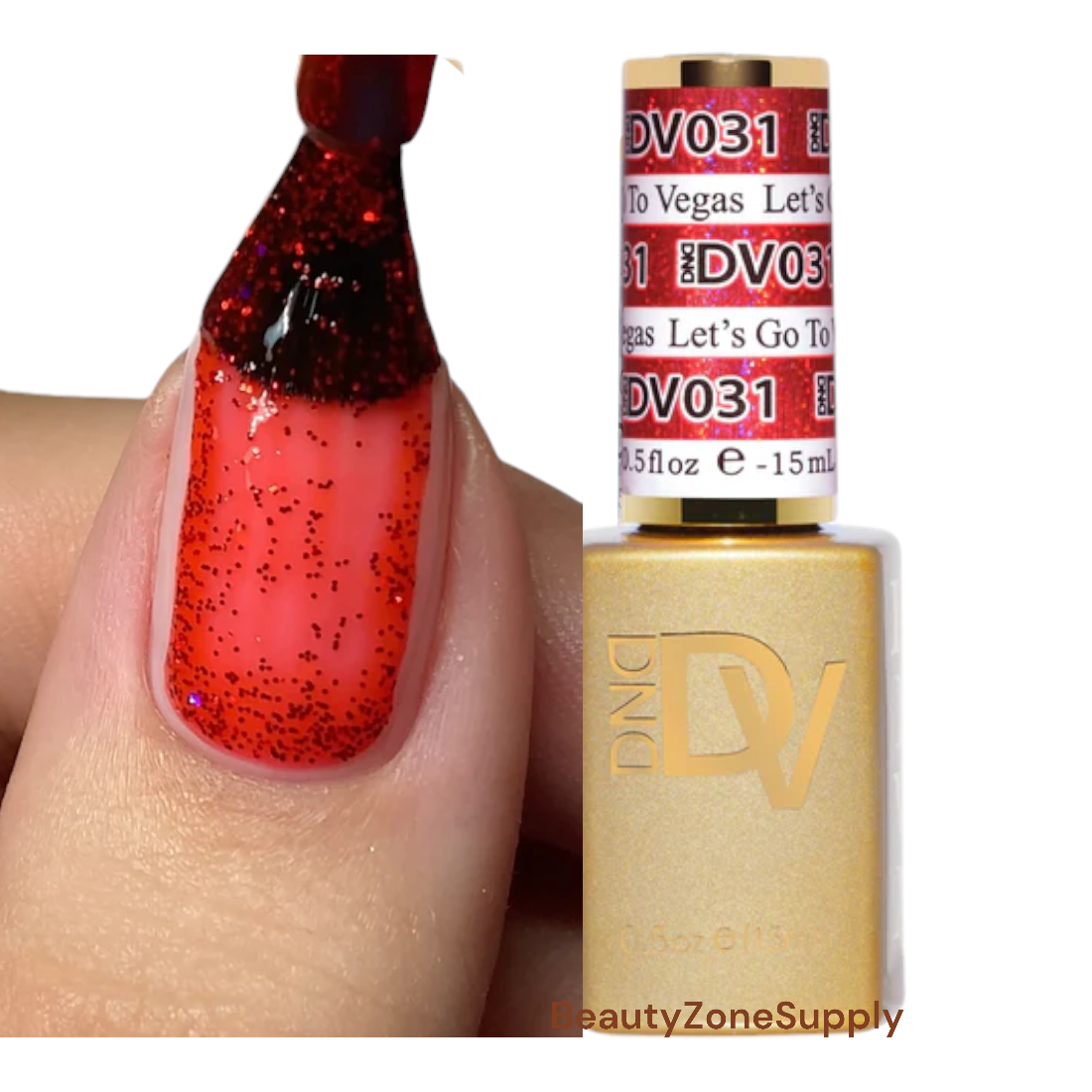 DND Diva Gel Polish 0.5 oz 031 Let's Go To Vegas