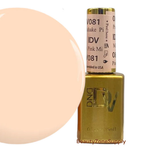 DND Diva Gel Polish 0.5 oz 081 Milkshake Pink