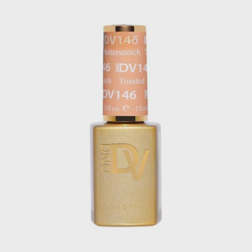 DND Diva Gel Polish 0.5 oz 146 Toasted Butterscotch