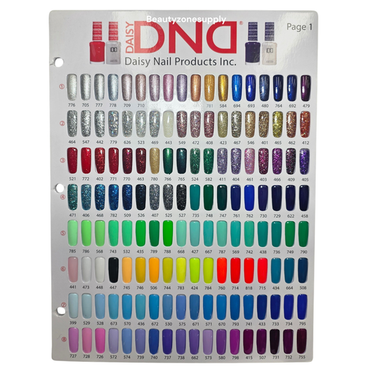 DND Duo Gel & Lacquer Page 1 Collection 144 Colors Set 1 - Free Shipping!!