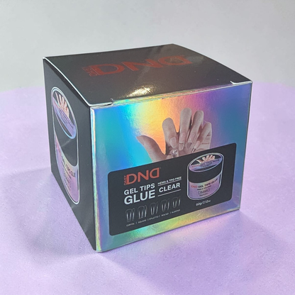 DND Soft Gel Tips E Glue Jar 2.2 fl oz #2 HEMA & TPO Free!