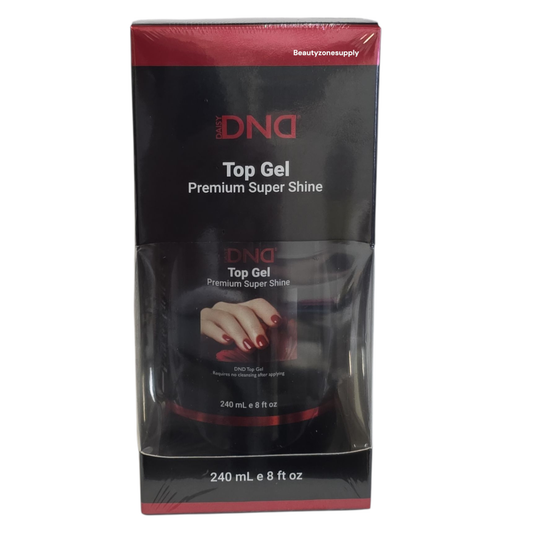 DND Top Coat No Cleanse #600 Refill 8 oz