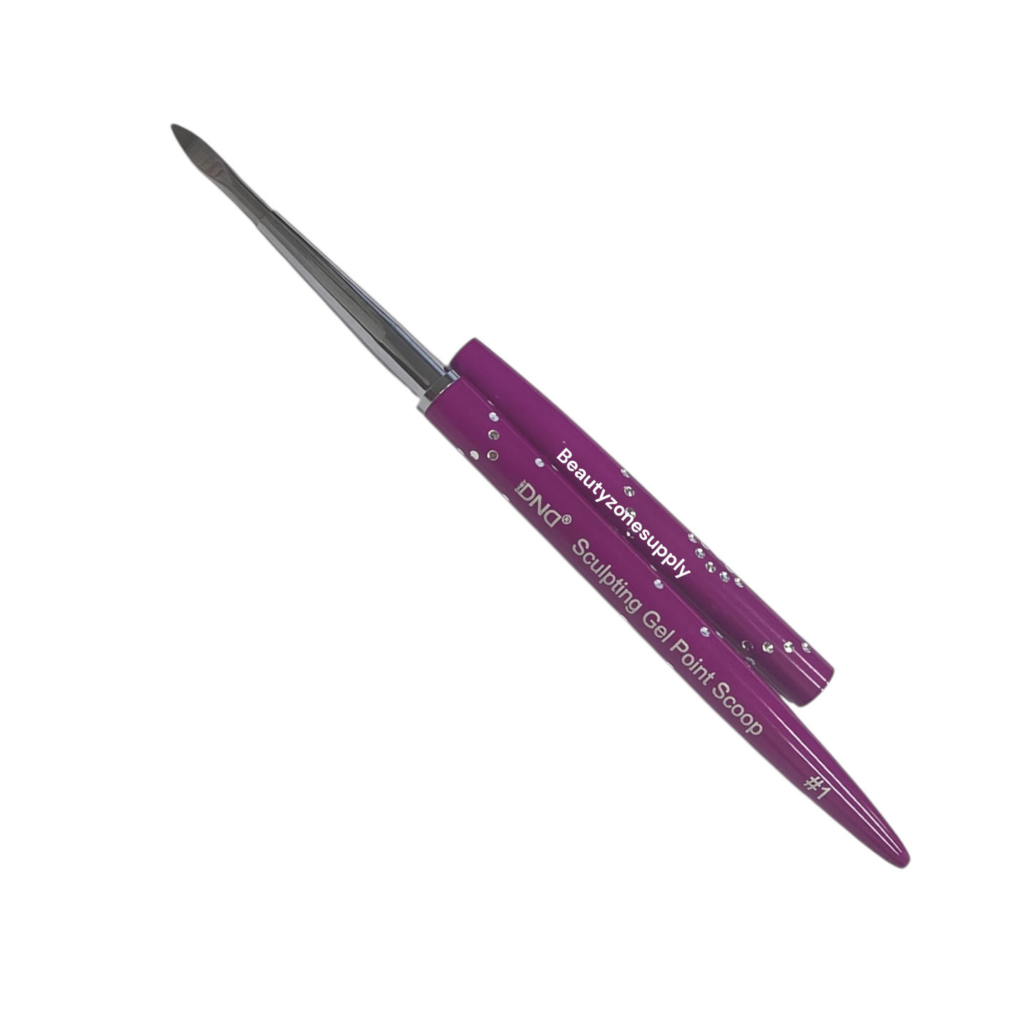 DND 4D Silicone Nail Brush Set – 5 Pieces