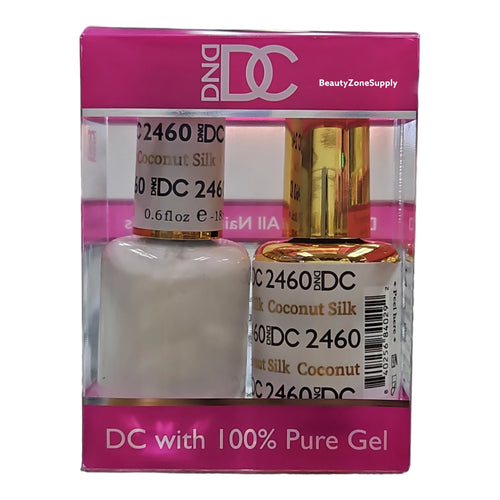 DND DC Duo Gel & Lacquer Coconut Silk #2460