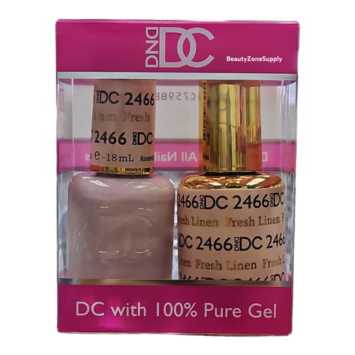 DND DC Duo Gel & Lacquer Fresh Linen #2466