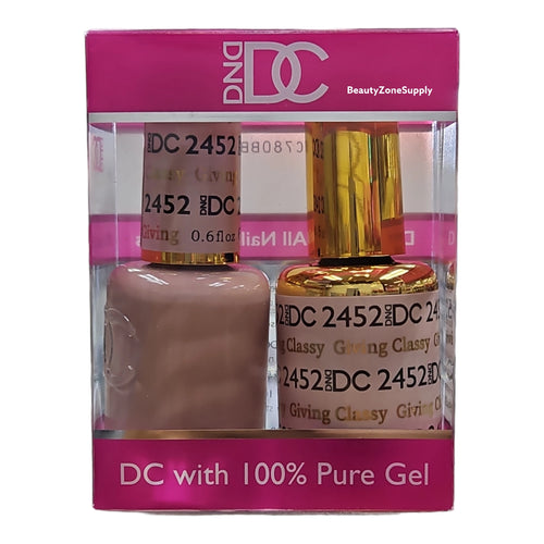 DND DC Duo Gel & Lacquer Giving Classy #2452