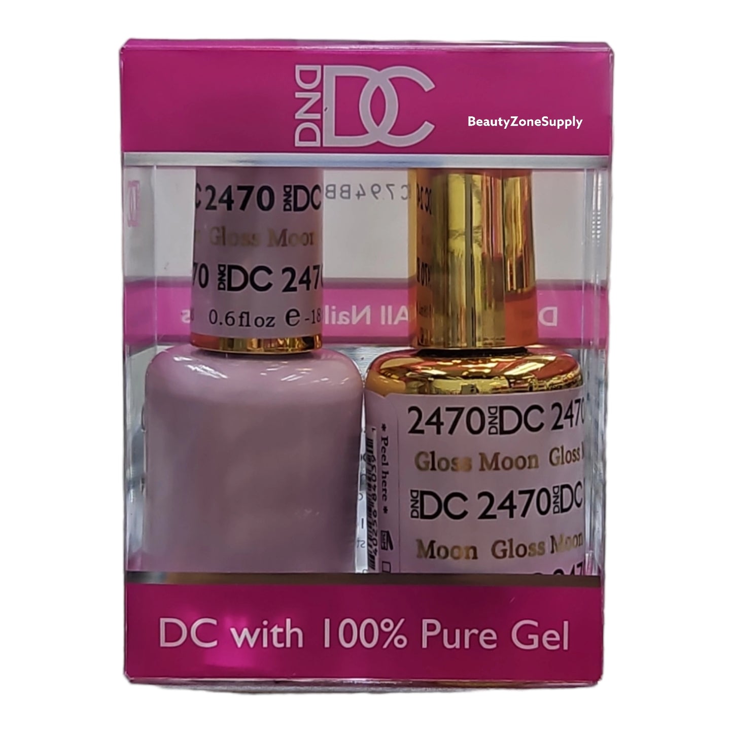 DND DC Duo Gel & Lacquer Gloss Moon #2470