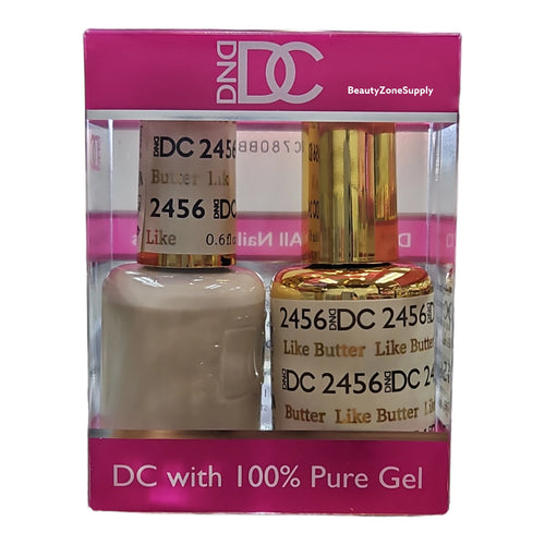 DND DC Duo Gel & Lacquer Like Butter #2456