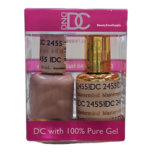 DND DC Duo Gel & Lacquer Mastermind #2455