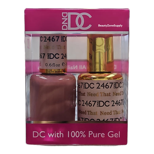 DND DC Duo Gel & Lacquer Need That #2467