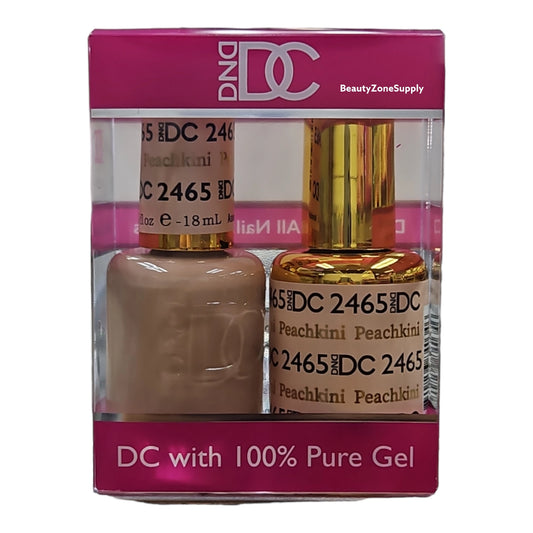 DND DC Duo Gel & Lacquer Peachkini #2465