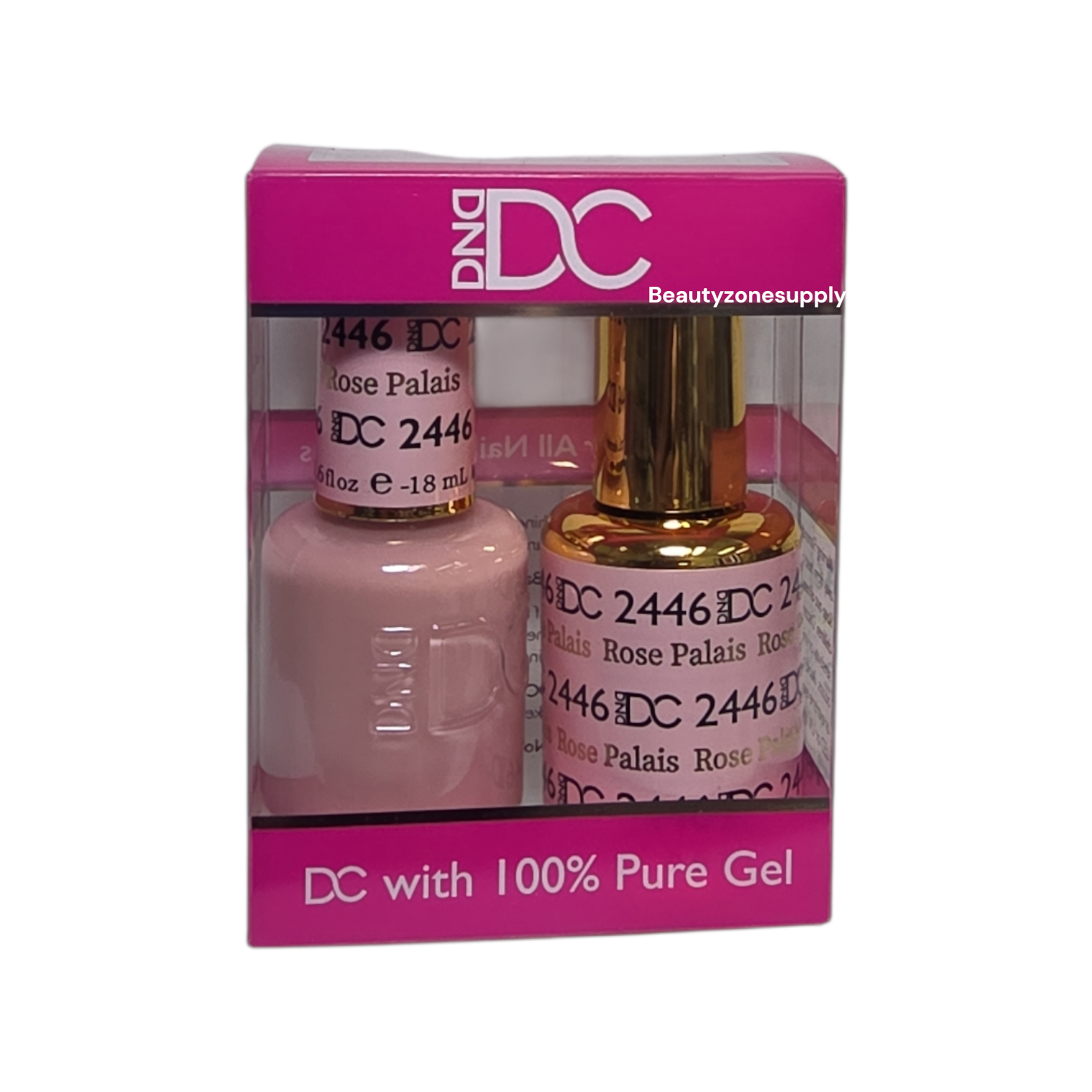 DND DC Duo Gel & Lacquer Rose Palais #2446 - BeautyzoneNailSupply