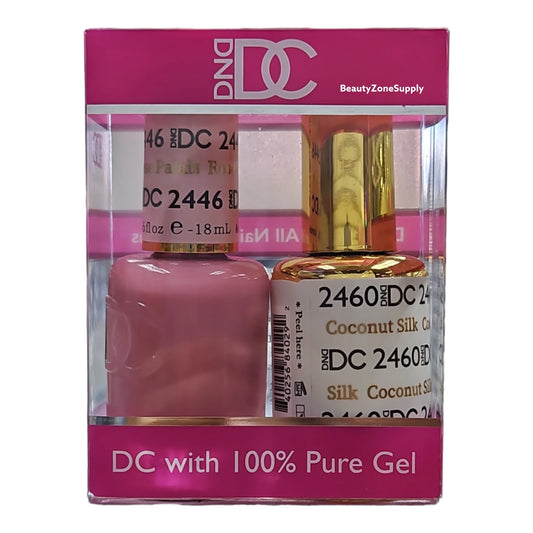 DND DC Duo Gel & Lacquer Rose Palais #2446