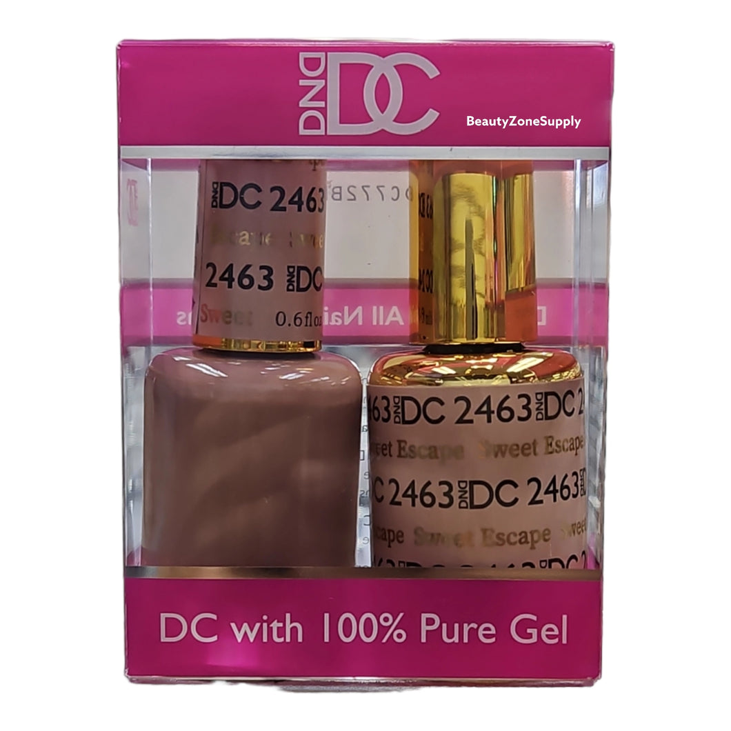 DND DC Duo Gel & Lacquer Sweet Escape #2463