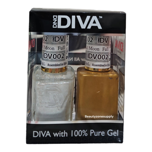 DND Diva Duo Gel & Lacquer 002 Full Moon