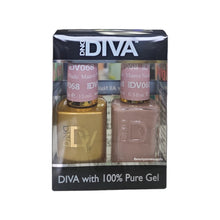 Load image into Gallery viewer, DND Diva Duo Gel &amp; Lacquer 068 Mauve Nude
