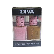 Load image into Gallery viewer, DND Diva Duo Gel &amp; Lacquer 113 Cupcake Frosting