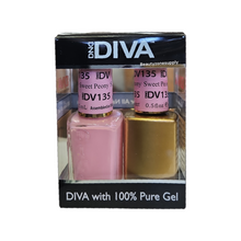 Load image into Gallery viewer, DND Diva Duo Gel &amp; Lacquer 135 Sweet Peony
