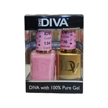 Load image into Gallery viewer, DND Diva Duo Gel &amp; Lacquer 136 Candy Coated
