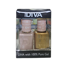 Load image into Gallery viewer, DND Diva Duo Gel &amp; Lacquer 148 Slate Mocha