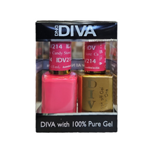 Load image into Gallery viewer, DND Diva Duo Gel &amp; Lacquer 214 Candy Store