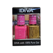 Load image into Gallery viewer, DND Diva Duo Gel &amp; Lacquer 228 I have A crush