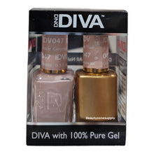 Load image into Gallery viewer, DND Diva Duo Gel &amp; Lacquer 047 Gourmet Nude