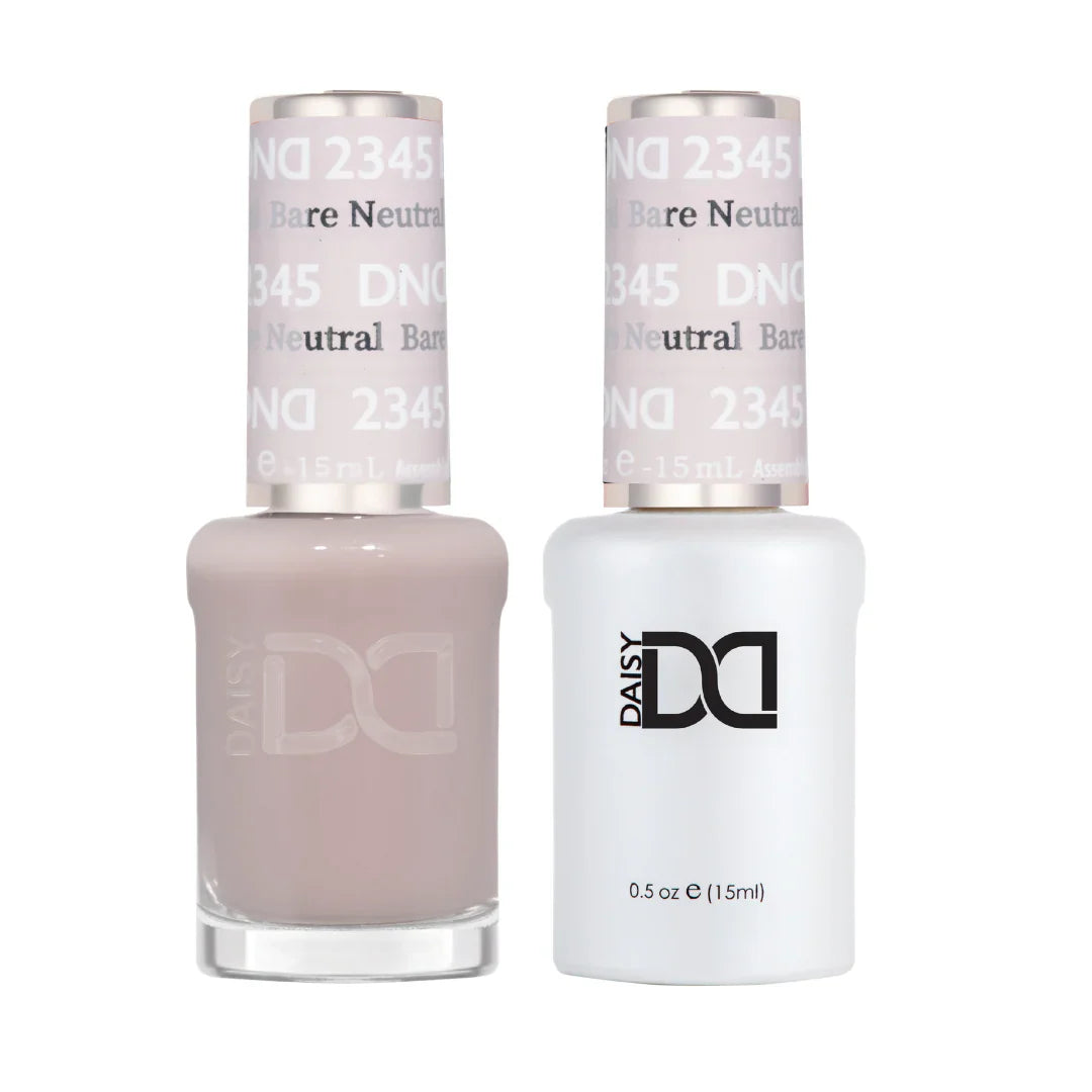 DND Duo Gel & Lacquer Bare Neutral #2345