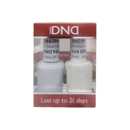 DND Duo Gel & Lacquer Good Vibrations #966
