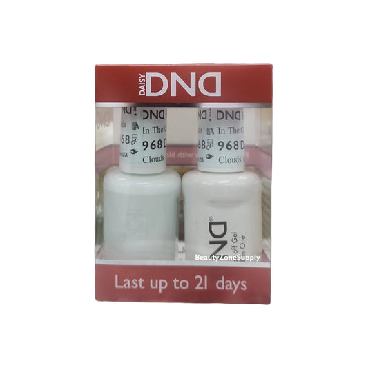 DND Duo Gel & Lacquer Head in The Clouds #968