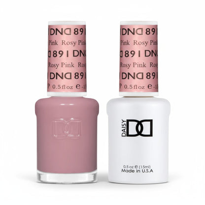 DND Duo Gel & Lacquer Rosy Pink #891