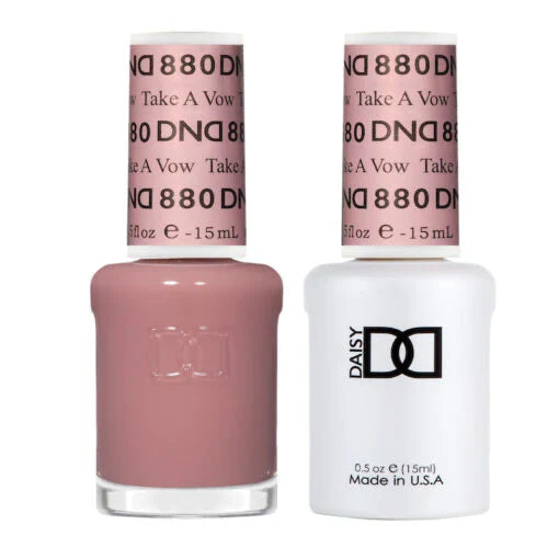 DND Duo Gel & Lacquer Take A Vow #880