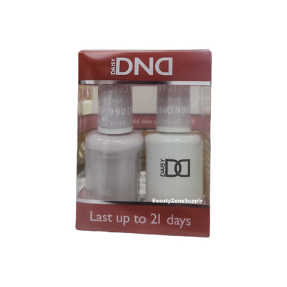 DND Duo Gel & Lacquer Violet Dusk #990