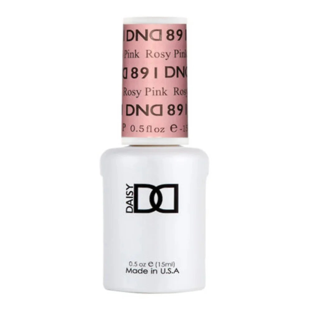 DND Gel Nail Polish Rosy Pink 0.5 oz #891